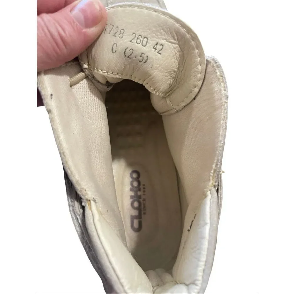 Clohoo Mens Beige Suede Non Slip Ankle Chukka Boots Comfort Shoes Size 42